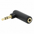 Perėjimas 3.5mm stereo → 3.5mm stereo (K-L) kampu Gembird